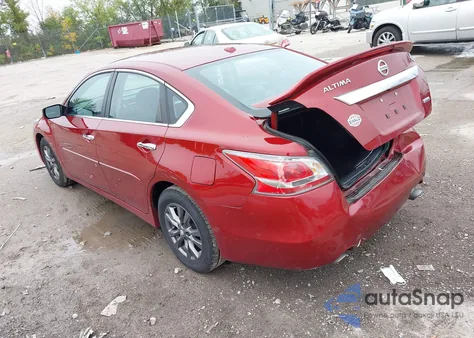2015 Nissan Altima 2.5 S из США, поврежденный, VIN 1N4AL3APXFN903122